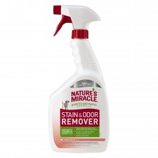 Спрей-знищувач Nature\'s Miracle «Stain & Odor Remover. Melon Burst Scent» для видалення плям і запахів від собак, з ароматом дині 946 мл