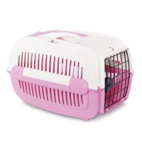 Контейнер-переноска для собак та котів Pet Inn «Cosmos Sweet Line» 32 x 31 x 48 см (рожева) - dgs