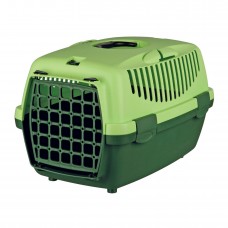 Контейнер-переноска для собак и котов весом до 6 кг Trixie «Capri 1» 32 x 31 x 48 см (зелёная)