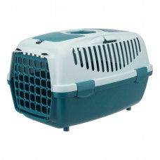 Контейнер-переноска для собак и котов весом до 8 кг Trixie «Capri 2» 37 x 34 x 55 см (светло-голубая) - dgs