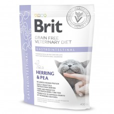 Сухой корм для кошек, при заболеваниях желудочно-кишечного тракта Brit GF Veterinary Diet Gastrointestinal 400 г (сельдь)