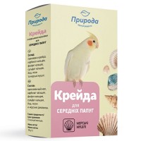 Минеральный камень для средних попугаев Природа с морскими раковинами 18 г