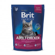 Сухой корм для кошек Brit Premium Cat Adult Chicken 800 г (курица)