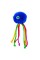 Игрушка для кошек Природа Мяч с веревочками на резинке «Осьминог» d=5 см (плюш)