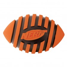 Игрушка для собак Nerf Мяч регби с пищалкой 8,5 см (резина)