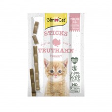 Ласощі для кошенят GimCat Kitten Sticks 3 шт / 3 г (індичка)