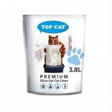 Наполнитель туалета для кошек TOP CAT 5 L (силикагелевый)
