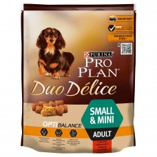 Сухий корм для дорослих собак дрібних порід Pro Plan «Duo Delice» Adult Small & Mini 700 г (яловичина)