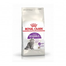 Сухой корм для привередливых кошек с чувствительным пищеварением Royal Canin Sensible 2 кг (домашняя птица)