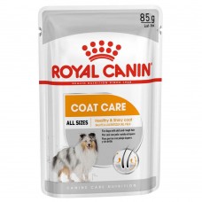 Вологий корм для собак з тьмяною та сухою вовною Royal Canin Coat Beauty Loaf pouch 85 г (домашня птиця)