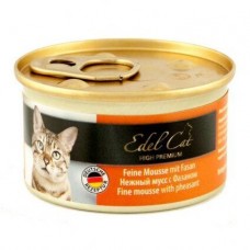 Влажный корм для кошек Edel Cat 85 г (мусс с фазаном)