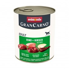 Влажный корм для собак Animonda Gran Carno Adult Beef + Deer with Apple | 800 г (говядина и оленина)