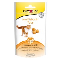 Ласощі для котів GimCat Multi-Vitamin Tabs 40 г (мультивітамін)