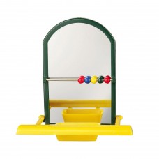 Игрушка для птиц Trixie Зеркало с жёрдочкой 8 см (пластик, цвета в ассортименте)