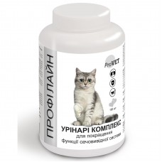 Витаминно-минеральная добавка для котов ProVET Профілайн Уринари комплекс 180 табл, 145 г (для улучшения функции мочевыводящей системы)
