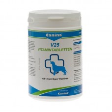Витамины для собак Canina «V25» 210 таблеток, 700 г (мультивитамин)
