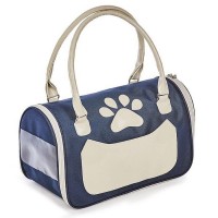 Сумка-переноска для собак та котів Pet Fashion «Вега» 38 x 22 x 22 см (синя) - dgs