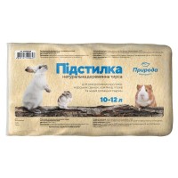 Гігієнічний наповнювач для гризунів Природа 900 г (тирса)