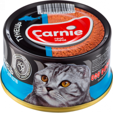Мясной паштет Carnie для взрослых кошек 95 г (тунец)