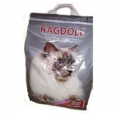 Наполнитель туалета для кошек Ragdoll с запахом лаванды крупный, 5 кг (бентонитовый)