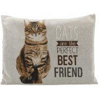 Подушка для кішок Trixie «Chipo» з котом 60 x 48 см (сіра)