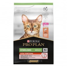 Сухой корм для стерилизованных кошек Pro Plan Sterilised Salmon 3 кг (лосось)