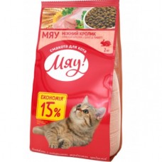 Сухой корм для взрослых кошек МЯУ 2 кг (кролик)