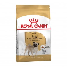 Сухий корм для дорослих собак породи мопс Royal Canin Pug Adult 3 кг (домашня птиця)