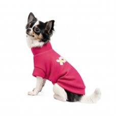 Свитер для собак Pet Fashion «Flower» M (малиновый)