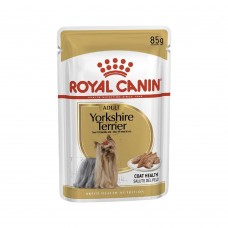 Вологий корм для взрослых собак породы йоркширский терьер Royal Canin Yorkshire Terrier Adult 85г (домашняя птица)