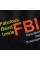 Борцівка Pet Fashion «FBI» для собак, розмір M2, чорна