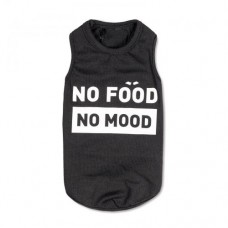 Борцівка Pet Fashion «No food-no mood» для собак, розмір XS2, чорна