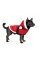 Попона Pet Fashion «Santa» для собак, розмір S, червона