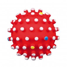 Игрушка для собак Trixie Мяч игольчатый с пищалкой d=10 см (винил, цвета в ассортименте) - 3429 /12080