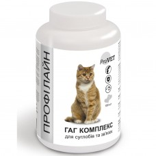 Витаминно-минеральная добавка для котов ProVET Профілайн Гаг комплекс 180 табл, 145 г (для суставов и связок)