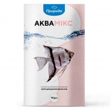 Натуральный корм для аквариумных рыб Природа «Аквамикс» 10 г (для всех аквариумных рыб)