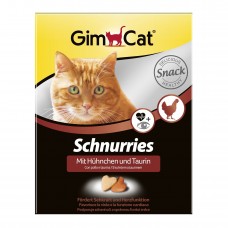 Лакомство для кошек GimCat Schnurries 420 г (курица)