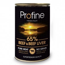 Влажный корм для собак Profine Dog Beef &Liver 400 г (говядина и печень)