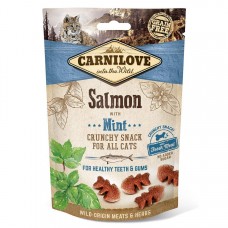 Лакомство для кошек Carnilove Salmon with Mint 50 г (для зубов)