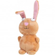 Игрушка для собак Кролик с пищалкой GiGwi Plush 16 см (плюш)