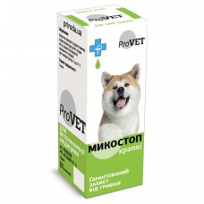 Капли для кошек и собак наружного применения ProVET «Микостоп» 10 мл (противогрибковый препарат) - dgs