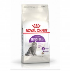 Сухий корм для вибагливих котів із чутливим травленням Royal Canin sensible |10+2 кг у подарунок (домашня птиця)