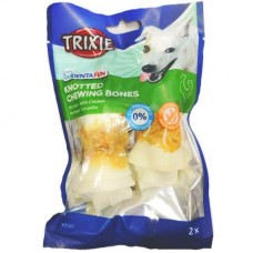 Лакомство для собак Trixie Кость для чистки зубов Denta Fun 11 см, 70 г / 2 шт. (курица)