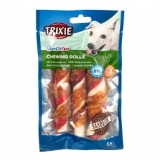 Лакомство для собак Trixie Палочка для чистки зубов Denta Fun 12 см, 105 г / 3 шт. (барбекю)