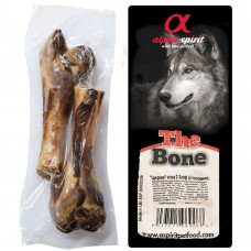 Лакомство для собак Alpha Spirit Ham Bones Two Half, 15 см / 2 шт