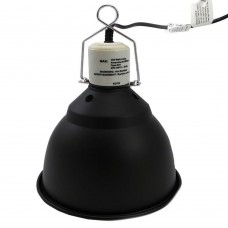 Плафон для лампы Exo Terra «Light Dome» с алюминиевым отражателем E27, d=18 см
