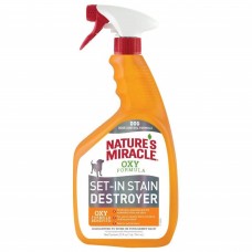 Спрей-знищувач Nature\'s Miracle «Set-In Stain Destroyer. Oxy Formula» для видалення плям і запахів від собак, з формулою активного кисню 946 мл
