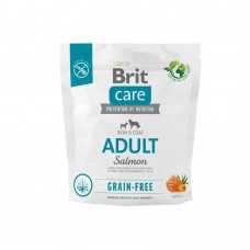 Сухой корм для собак малых и средних пород Brit Care Dog Grain-free Adult беззерновой | (лосось) 1 кг