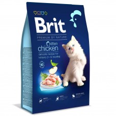 Сухой корм для котят Brit Premium by Nature Cat Kitten 8 кг (курица)