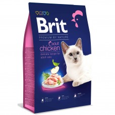 Сухой корм для котов Brit Premium by Nature Cat Adult Chicken 8 кг (курица)
